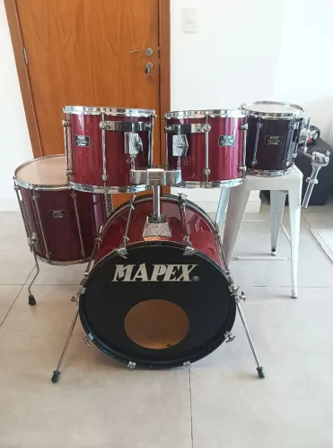 ## Shell pack de bateria Mapex Mars Pro 10,12,13,16,22, top, anos 90, oportunidade única!!