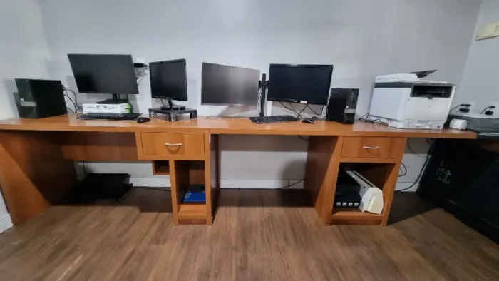 Conjunto de Móveis para Escritório em MDF Sob Medida - Excelente Qualidade