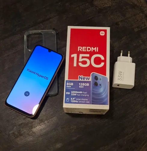REDMI 15C impecável 128GB 8GB Ram