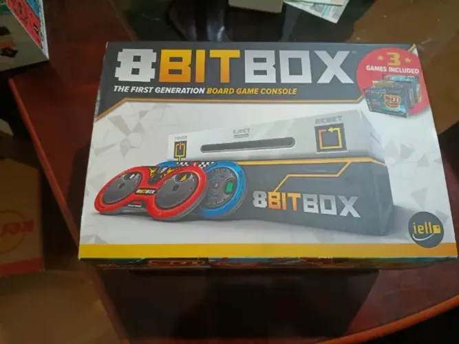 8 bit box jogo de tabuleiro