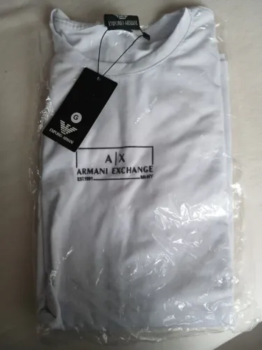 Camiseta masculina branca NOVA