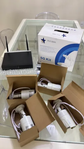 Kit DVR Tucano 4 câmeras