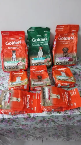 Ração Golden 14 kilos todos ( Entrego 