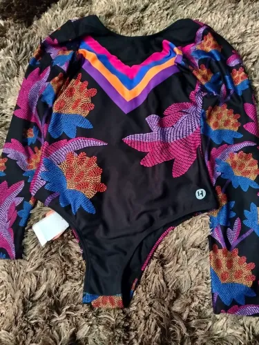 Body Maiô Com Manga Comprida