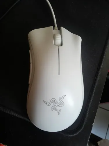 Mouse deathadder razer branco