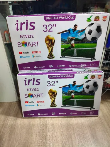 Smart TV 32" iris Android 14 com Bluetooth - R$ 699