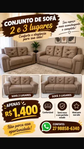 Vendo esses sofá
