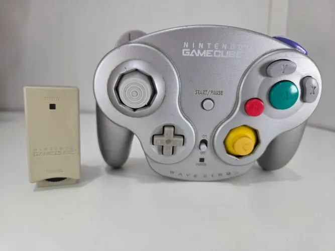Controle Wavebird GameCube original sem fio (olx pay)