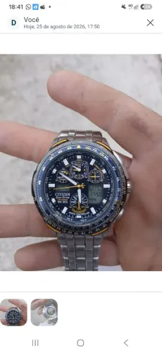 Citizen Promaster Skyhawk A-T Blue Angels JY0040-59L, calibre U600