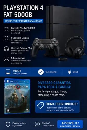 Ps4 fat 500gb