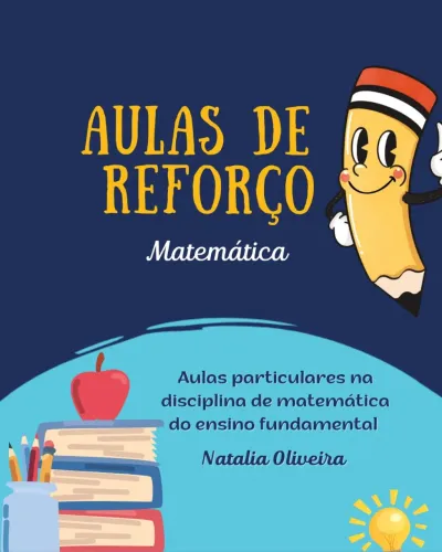 Aulas de reforço escolar