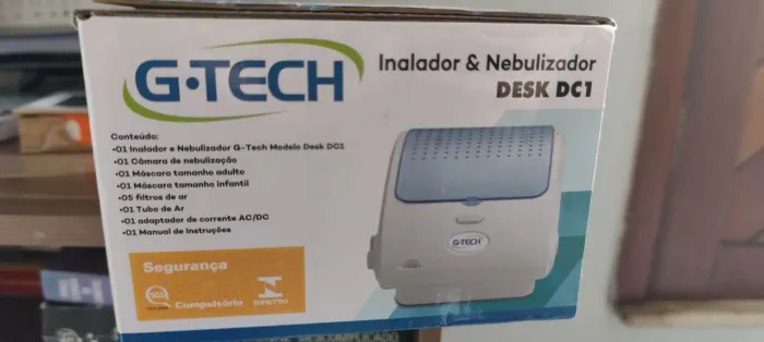Inalador e Nebulizador G-Tech