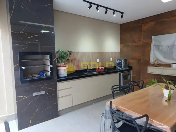 Casa em Condomínio para Locação em Uberlândia, Granja Marileusa, 3 dormitórios, 1 suíte, 2