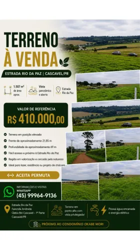 TERRENO - RIO DA PAZ