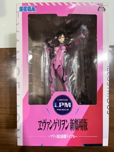 [AÇÃO PROMOCIONOU - SORTEIO] Figure Sega LPM Limited Premium Evangelion - Mari Makinami