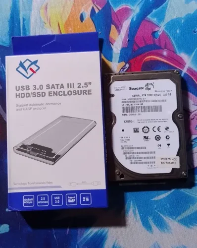 CASE USB 3.0 + HD 320 GB SEAGATE