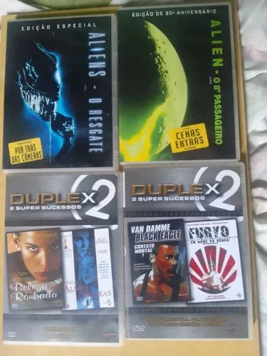 4 Filmes Dvd 4 por 25.