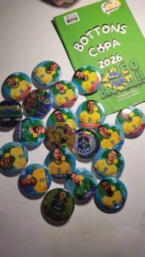 BOTTONS COPA 2026 - COLEÇÃO SURPRESA