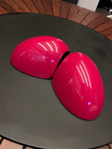 Par de Capas Retrovisor Mini Cooper - Rosa Pink (Original)