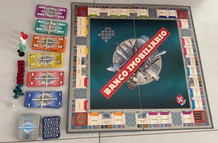 Jogo Banco Imobiliário Anos 90