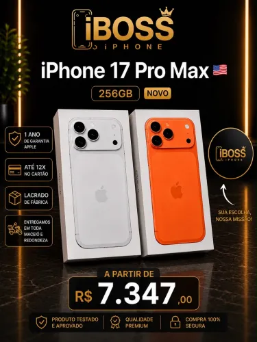 iPhone 17 pro Max lacrado 256GB