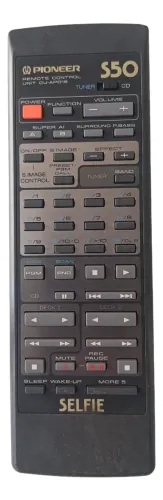 Controle Remoto Para Som Pionner Cu Ap016 #