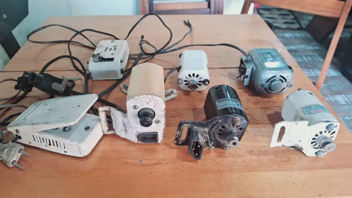 Motor de máquina de costura
