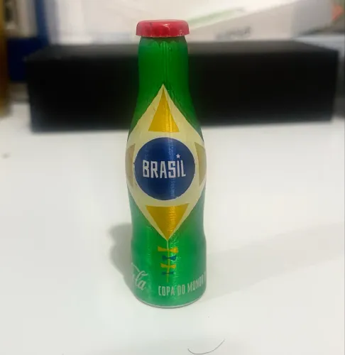 Garrafinha Brasil Coca Cola Copa