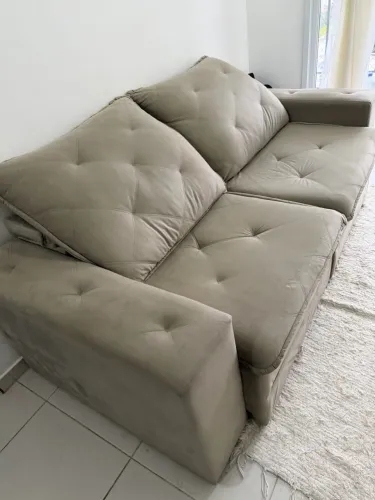 Sofá Retrátil Novissmo para sair rápido