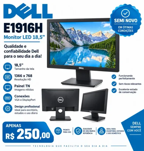 Monitor Dell E1916H 18,5