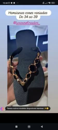 Vendo havaianas do 34 ao 39 cores variadas