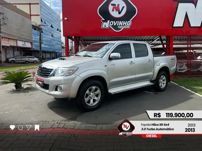 Toyota Hilux CD SR 4X4 3.0 8V 116cv TB Diesel 2013