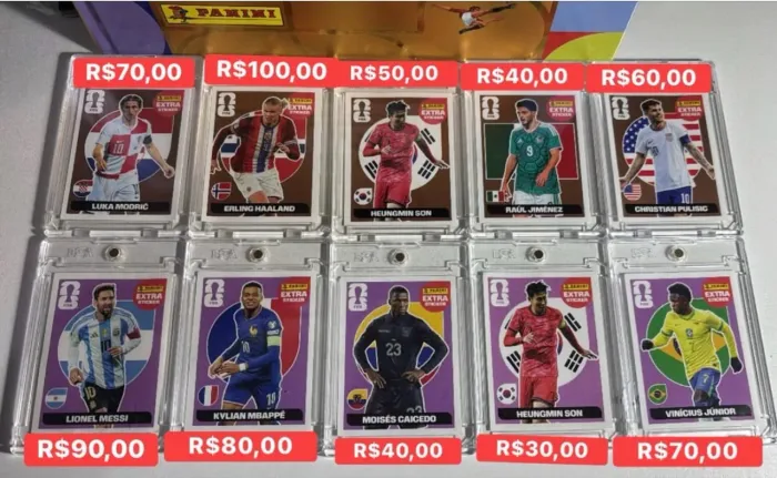 Figurinha Legend Copa mundo 2026 - Escolha a sua