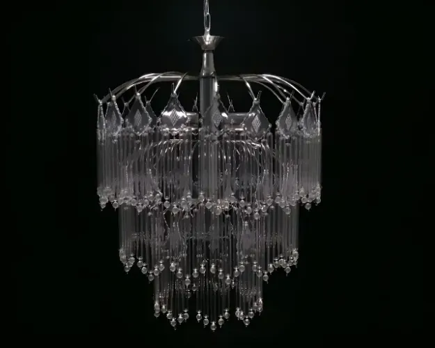 Lustre De Vidro Para Sala Luminaria Pendente