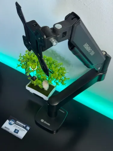 Suporte de Monitor Articulado Pichau Zinnia Nimbo 110, Pistão a Gás