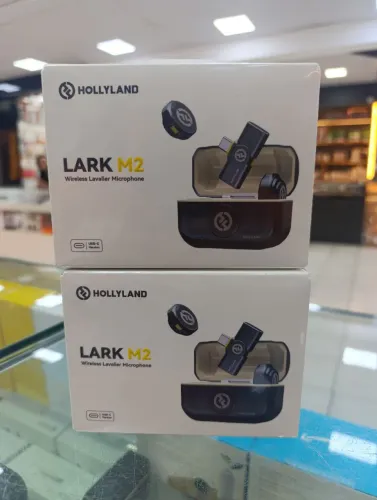 Microfone Lapela Hollyland Lark M2 tipo C