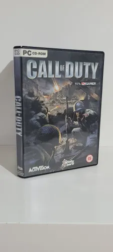 Call of Duty PC Original 2003 CD-ROM Completo Manual Colecionador