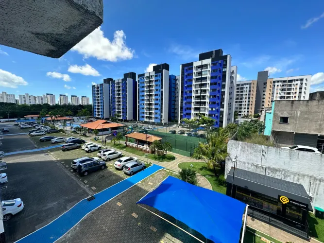 Apt para aluguel com 87 mcom 1 quarto em Calhau COM MOBÍLIA E UTENSÍLIOS -