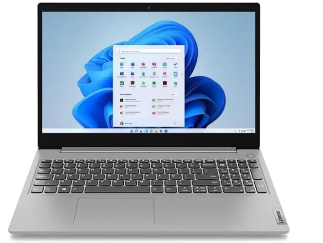 Notebook Lenovo IdeaPad 3i i7-1165G7 8GB 256GB SSD Placa de Vídeo Intel Iris Xe Windows 11