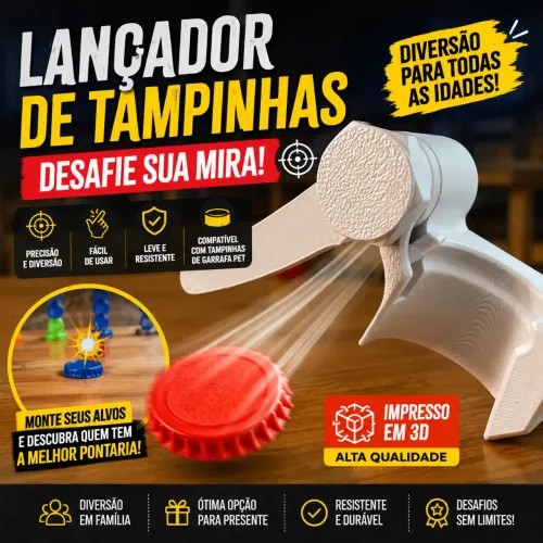 Abridor de Garrafas e Tampas
