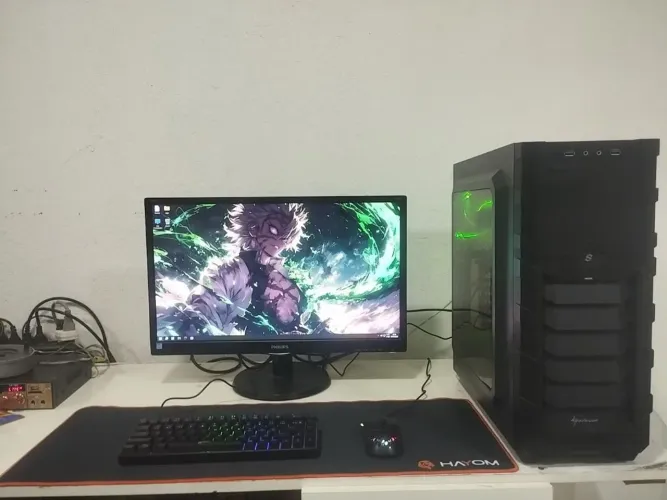 Computador gamer nível iniciante completo