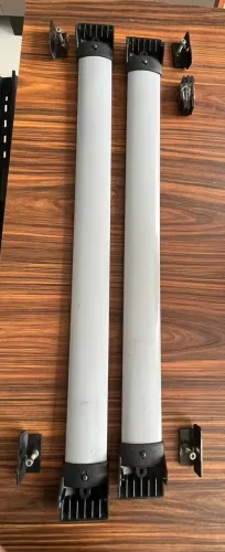 Vendo travessa rack de teto prata JEEP COMPASS ótimo estado