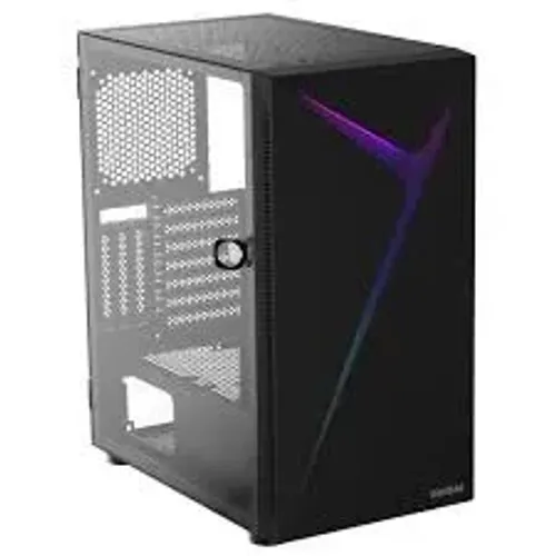 GABINETE GAMER GAMDIAS ARGUS E4 ELITE PRETO, MID TOWER, VIDRO