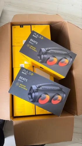 Lote com 10 caixas de som Pulse 80w OPORTUNIDADE