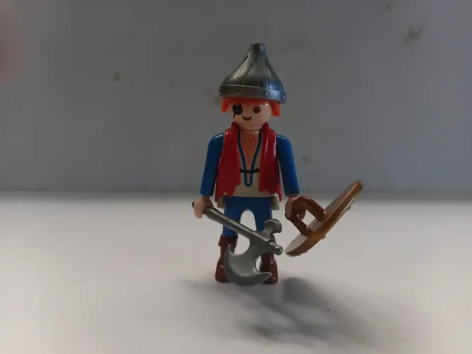 Playmobil guerreiro medieval com acessórios (4)
