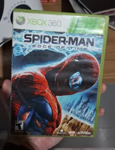 Spiderman edge of time xbox 360 original com riscos