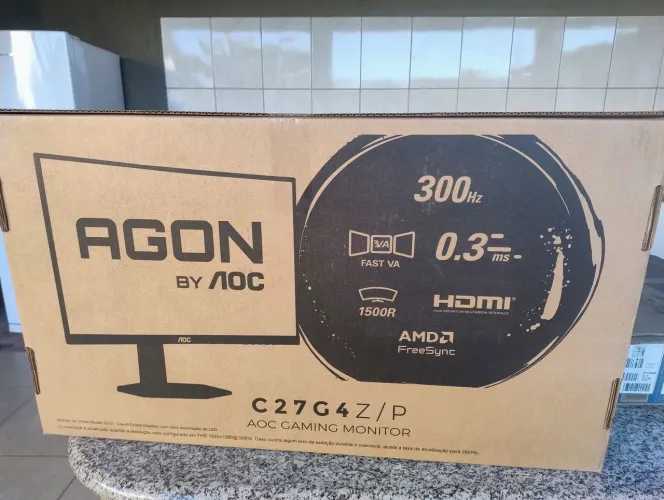 Monitor Curvo 26 Polegadas  310hz 0.3ms Novo (Lacrado)