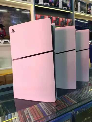 Ps5 slim digital seminovo com cara de novo 825gb 1 controle original 