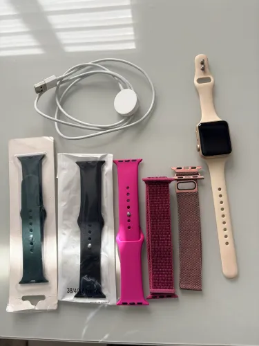 Apple Watch Series 3 precisa trocar a bateria ,com pulseiras e carregador
