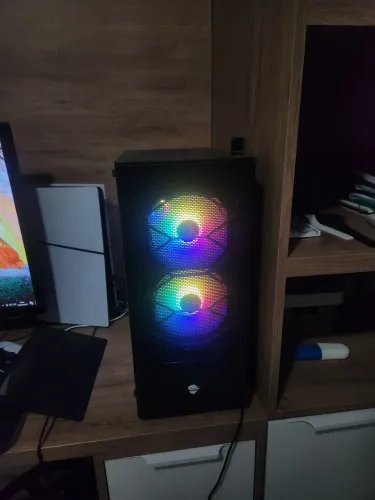 PC Gamer Premium | Ryzen 5 + RTX 3050 + 16GB RAM RGB | Máquina Fria e Rápida